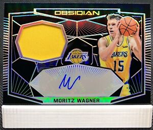 MORITZ WAGNER 2018-19 Obsidian RPA Rookie Patch Auto /75 Silver Etch Magic