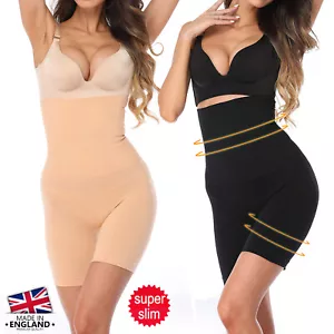 Womens High Waist Body Shaper Underwear Slimming Shapewear Tummy Control Panties - Picture 1 of 21