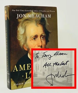 Jon Meacham - American Lion: Andrew Jackson - SIGNED 1st 1st - PULITZER Prize - Foto 1 di 7