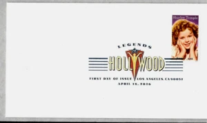 SHIRLEY TEMPLE CHILD ACTRESS 2016 US 5060 FOREVER STAMP DCP 1ST DAY COVER SEALED - Picture 1 of 4