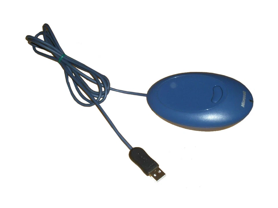 Microsoft Wireless Optical Mouse Blue Receiver USB                          **10 - Bild 1 von 1