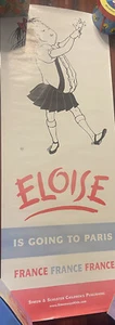 ELOISE IS GOING TO PARIS FRANKREICH SELTEN 1999 SIMON & SCHUSTER PROMO POSTER 20x52 - Bild 1 von 4