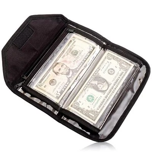 Geld Organizer für Bargeld, Geldbörse Organizer für Bargeld, 6 Reißverschlusstaschen... - Bild 1 von 8