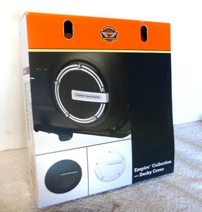 Cubierta Derby Harley-Davidson Softail Empire Collection negra NUEVA OEM# 25701177 - Imagen 1 de 4