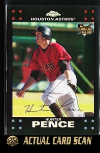 2007 Topps Updates #TRC12 Hunter Pence Chrome Refractor Rookies #/415 - Picture 1 of 2