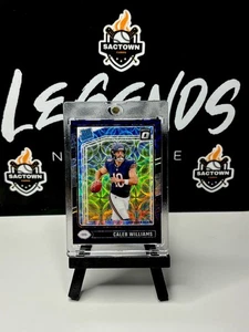 Caleb Williams 2024 Panini Donruss Optic Caleb Williams Purple Scope Prizm #201 - Picture 1 of 2