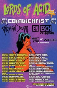 2017 LORDS OF ACID CONCERT POSTER WALL ART PRINT SIZE 11X17 INCHES MARYLAND - Picture 1 of 1