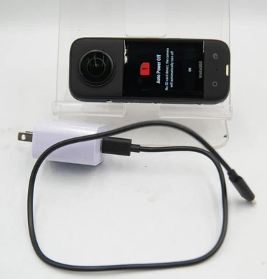 Insta360 X3 Waterproof 360 Action Camera, 1/2" 48MP 5.7K 360 Active HDR-USED.. - Image 1 of 4