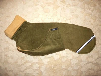 Windhundmantel Whippet/Galga/Galgo - Doppelfleecemantel mit Brustlatz (RL 59 cm) - Bild 1 von 2