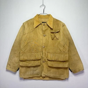 VTG 70s 80s RedHead Bone Dry Pheasant Hunting Field Jacket - Distressed - LARGE - Picture 1 of 9