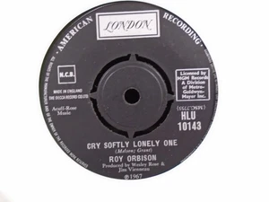 ROY ORBISON "CRY SOFTLY LONELY ONE  " Or. UK LONDON EX+ COND. - Bild 1 von 2