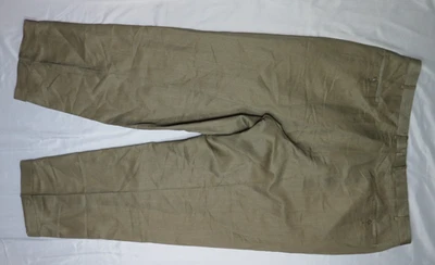 Calça social masculina PRINCIPE ITÁLIA 44X32 CINZA AJUSTE RELAXADO PLISSADA ALGEMADA NOVA SEM ETIQUETAS - Imagem 1 de 3