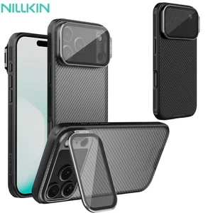 Nillkin Flip Cover Clear Camera Lens Stand Back CaseFor iPhone 17 Pro,17 Pro Max - Picture 1 of 26