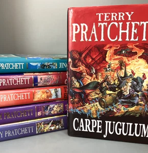 Terry Pratchett 6 Hardcover Book Bundle 1990s - 2000s - Imagen 1 de 24