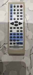 ORIGINAL SHARP RRMCGA042AWSA AUDIO SYSTEM FERNBEDIENUNG - Bild 1 von 2