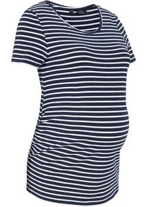 2er-Pack Umstandsshirts aus Bio-Baumwolle Gr. 32/34 Schwarz Weiß Damenshirt Neu - Bild 1 von 1