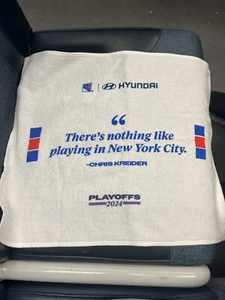 2024 Rangers Stanley Cup Playoffs Rallye Handtuch 5/24 SGA Runde 3 Spiele 2 Kreider - Bild 1 von 2