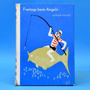 Freitags beim Angeln | Ulrich Völkel DDR 1973 Die kleinen Trompeterbücher 81 - Foto 1 di 1