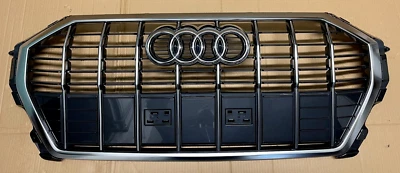New Genuine OEM Audi Q3 S Line 2019 - 2024 Front Bumper Grill 83A853651 E F - Image 1 of 4