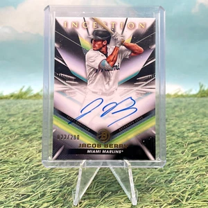 Jacob Berry -2023 Bowman Inception- #BPA-JB -Prospect Auto #022/200- Marlins - Foto 1 di 2