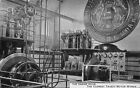 POSTCARD LONDON CLEMENT TALBOT MOTOR WORKS BARLBY RD THE ENGINE ROOM RP
