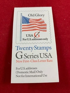 US Scott 2885a Bk #223 (32 cents) 20 Stamps the RED G P#K1111 - Picture 1 of 3