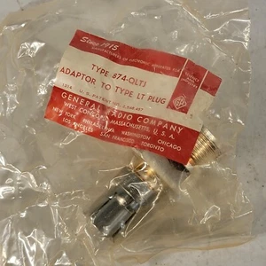 Adaptador de RF enchufe a tipo LT General Radio 875-QLTJ GR-874 - Imagen 1 de 5