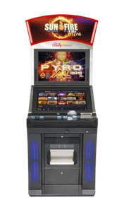 Geldspielgerät  Spielautomat Bally Pyro XXL Wide Slant Top TR 5.2 V2 - 90 Spiele - Bild 1 von 13