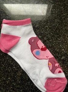 Teenager oder Kind süße rosa Bär unsichtbare Socken neu Größe S - Bild 1 von 3