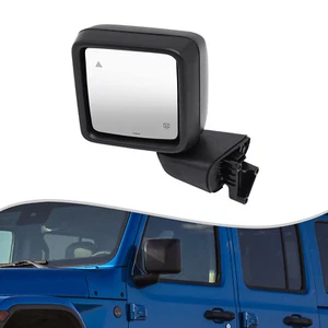 Left Side Rear Mirror for Jeep Wrangler Gladiator 2018-2021 Driver Side Mirror - Picture 1 of 22