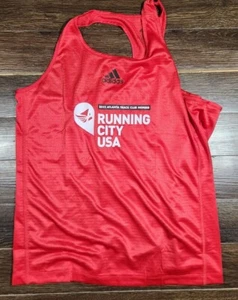 New Mens 2XL Adidas Atlanta Tack Club Member 2022  Running Jersey  - Picture 1 of 3