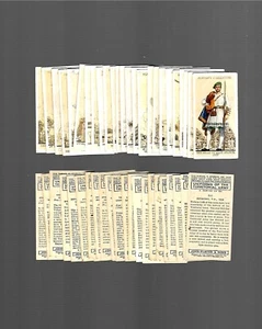 CIGARETTE CARDS. Various Trade & Tobacco Issuers. MILITARY. (4 Complete Sets). - Picture 1 of 4