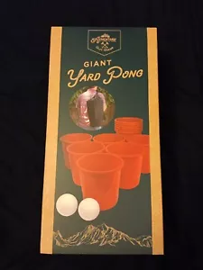 YardGames Giant Outdoor Yard Pong Activity Set w/ 12 Buckets & 2 Balls (2 Pack) - Picture 1 of 5