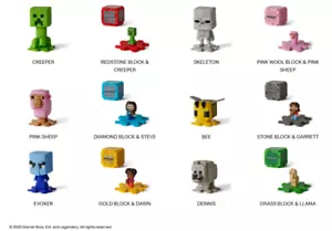 McDonald’s Happy Meal Toys 2025 A Minecraft Movie Collection NEW - Pick & Choose - Picture 1 of 19