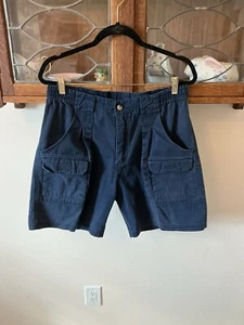 Mens High Sierra Cargo Shorts NAVY Size 34 Hiking Outdoor - Picture 1 of 5