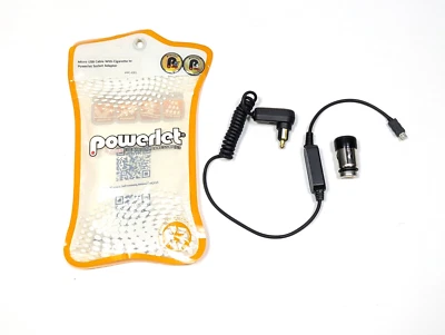 Powerlet PPC-031 Micro USB Charging Cable Cigarette Lighter Adapter - Image 1 of 3