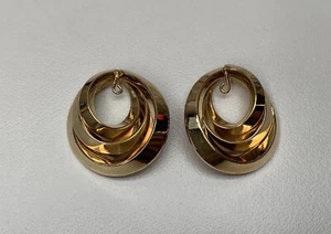 14 Karat Gelbgold Ohrring Jacken 3,6 Gramm - Bild 1 von 6