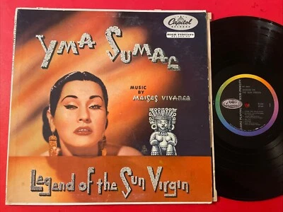 Yma Sumac / Legend Of The Sun Virgin LP Capitol Mono Exotica + Inner VG+!!!! Foto 1 de 4