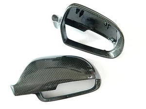 Carbon Spiegel Cover Spiegelkappen Mirror passt für Skoda Octavia 2 1Z Superb 3T - Bild 1 von 4