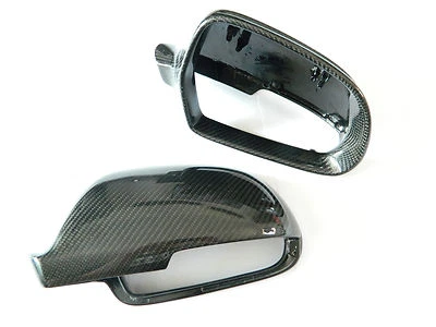 Cubierta de espejo de carbono tapas de espejo Mirror se adapta a Skoda Octavia 2 1Z Superb 3T - Imagen 1 de 4