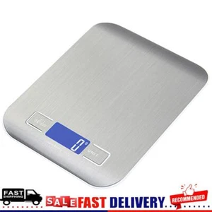 Balanza electrónica inteligente de acero inoxidable para alimentos y café de 5 kg - Imagen 1 de 12
