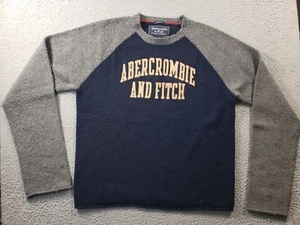 Abercrombie Fitch Pullover Herren XL Extra Large Muscle Lammwolle Stretch Freizeit - Bild 1 von 12