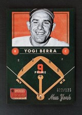 2013 Panini America's Pastime #P9-2 Yogi Berra /125 New York Yankees