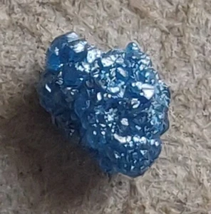 Diamante áspero suelto natural | Diamante áspero crudo color azul para anillo | 1,50 quilates - Imagen 1 de 7