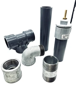 BaseVac 2HD Series Exhaust Connection Kit DPE002-2 - Picture 1 of 2