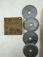 Vintage Warren Dado Sawing washers 1/2 in original box and paper