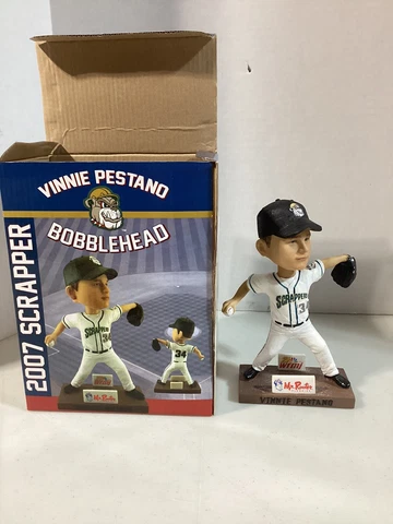 VINNIE PESTANO Mahoning Valley Scrappers Indians Angels bobblehead SGA Cover
