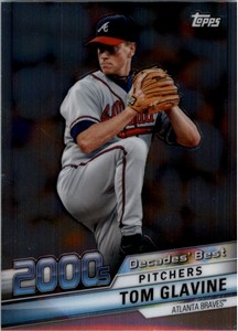 2020 Topps Decades' Best Chrome #DBC77 Tom Glavine - NM-MT