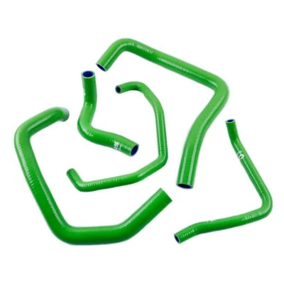 Green For 2005-2006 Kawasaki Ninja ZX6R ZX636C Silicone Radiator Coolant Hose - Image 1 of 4