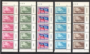 Haiti # 440 - 441 & # C133 - C135 , 25 F-VF OG NH Mint Stamps - I Combine S/H - Picture 1 of 1